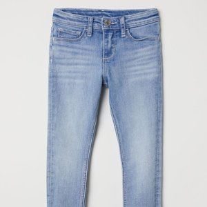 H&M Girls Stretch Denim Skinny Jeans